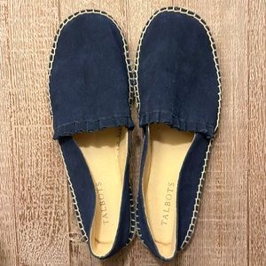 Talbots Navy Espadrille Shoes